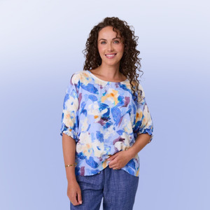Modena Print Top