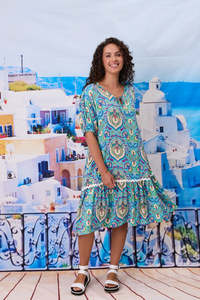 Salerno Printed Dress
