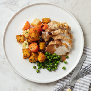 All Meals: Roast Chicken with Gourmet Vege Medley & Gravy