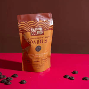 All Meals: Solomons Gold Dark Chocolate Swirls-Caramel