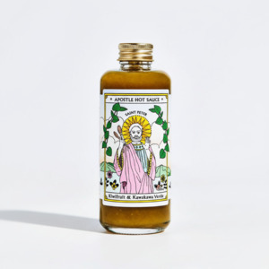 All Meals: Apostle Hot Sauce – Kiwifruit & Kawakawa Verde
