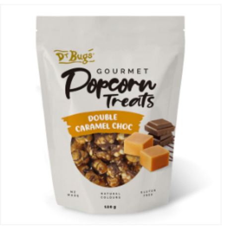 Merchandise: Dr Bugs Double Chocolate Gourmet Popcorn