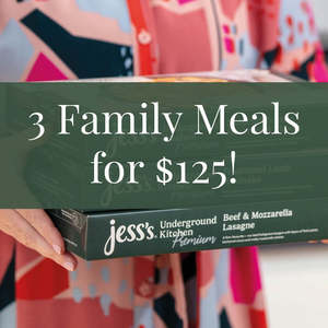 All Meals 1: 3 Family Meals for $125