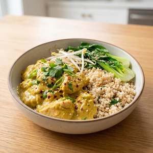 Share Range: Satay Chicken with Coconut Brown Rice Family