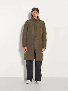 Jh Down: Puffer Coat (Recycled Down) Olive