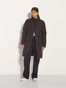 Jh Down: Puffer Coat (Recycled Down) Black