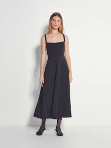 Eventwear: Star Dress (Tech Suiting) Black