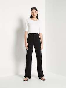 Jhl Luxe Cotton Cashmere: JHL Rib T (Luxe Cotton Cashmere) Snow