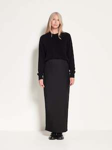 Hemming: Sam Skirt (Wool Silk Twill) Black