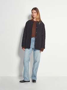 Hemming: Daily Jacket (Quilted Diamond) Black