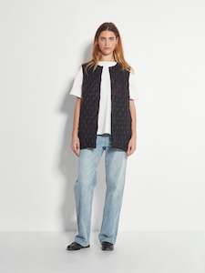 Wardrobe Essentials: Daily Vest (Quilted Diamond) Black