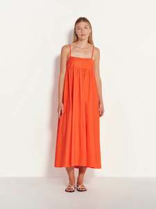 Resort: Jasmine Dress (Organic Cotton) Tangerine