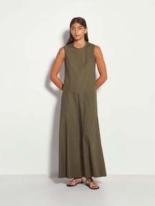 Organic Cotton: Symi Dress (Organic Cotton) Olive