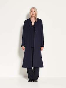 Winter Getaway: Watson Coat (Wool Melton) Navy