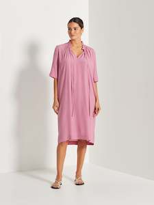 Daisy Tunic (Viscose Silk) Pink Lilac