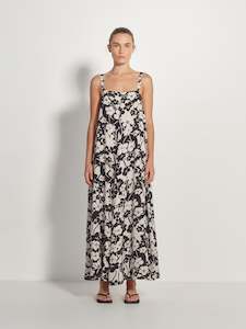 Adaline Dress (Sakura Silk) Mono Floral