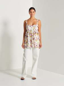 Tops Under 399: Darling Top (Citrus Organic Cotton) Limoncello