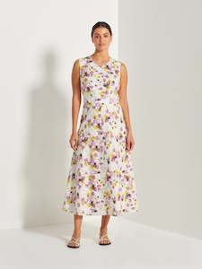 Flossie Dress (Citrus Organic Cotton) Limoncello