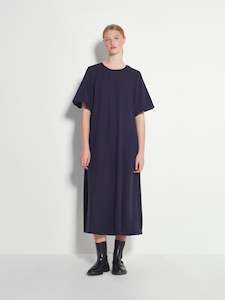 Hemming: Peyton Dress (Luxe Crepe) Navy