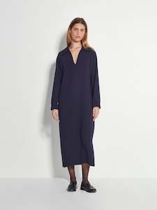 Tracey Tunic (Luxe Crepe) Navy