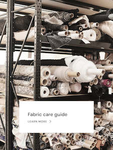 All Clothing: Fabric Care Guide