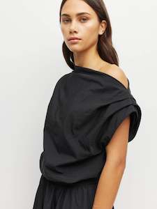 Porto Top (Taffeta) Black