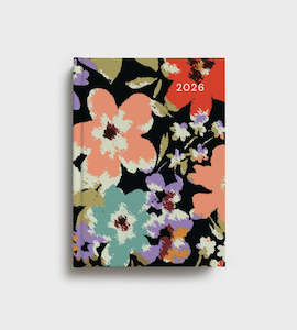 JH x FR 2026 Weekly Diary (Petal Parade) Ember