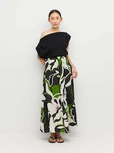 Vicky Skirt (Paradise Silk) Verve