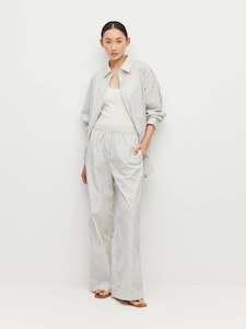 Trousers: Koa Trouser (Seaside Cotton) Nautica Stripe