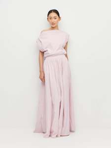 Eventwear: Porto Top (Soft Taffeta) Powder