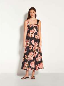 Eventwear: Emile Dress (Ruffled Tulips Cotton) Shadow