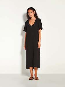 Lynette Dress (Luxe Suiting) Black