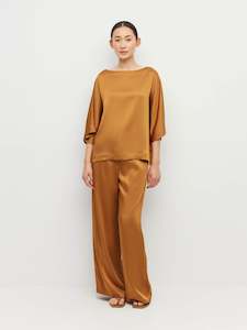 Nami T (Crepe Sheen) Tobacco