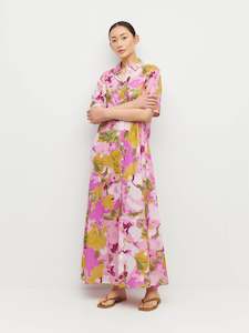 All 1: Isle Shirtdress (Superflora Cotton) Tutti Frutti