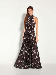 Hera Dress (Moonflower Twill) Golden