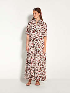 Isle Shirtdress (Leo Cotton) Savanna