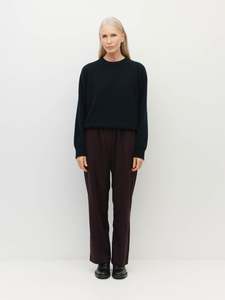 Travel Pant (Bonotto Crepe) Plum