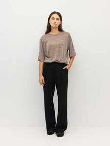 Luka Pant (Luxe Suiting) Black