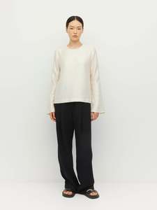 Eastwick Top (Textured Shimmer) Pearly