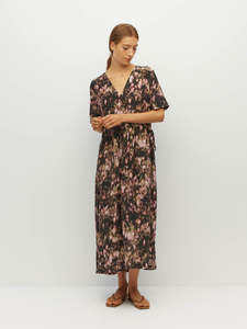 600: Vima Tunic (Blush Petals Silk CDC) Soft Camelia