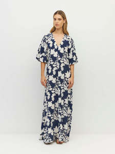 600: Piper Dress (Shadow Floral Silk CDC) Silhouette