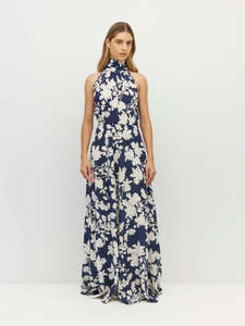 600: Hana Dress (Shadow Floral Silk CDC) Silhouette