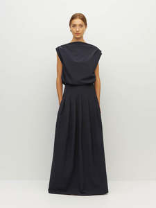 Skirts: Kiva Skirt (Nylon Taffeta) Navy