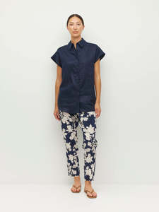 Trousers: Leonard Pant (Shadow Floral Silk CDC) Silhouette