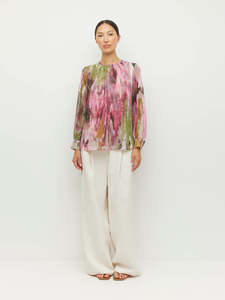 Eventwear: Ara Blouse (Summer Daze Crush) Rose Ripple