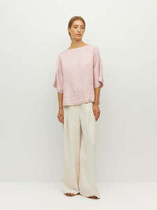 250 500: Nami T (Soft Matte Satin) Pale Pink Crush