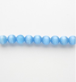Products: Cats Eye Rounds 4mm Aqua