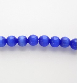 Products: Cats Eye Rounds 4mm Dark Blue
