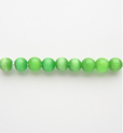 Products: Cats Eye Rounds 4mm Green