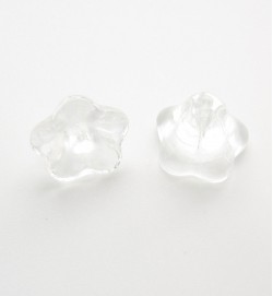 Products: Morning Glory Flower Beads - Crystal